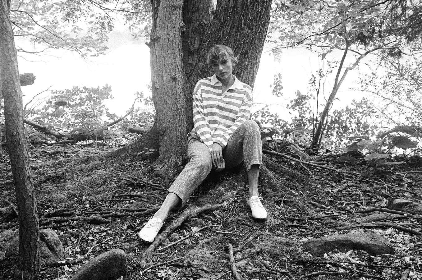 Illustration of mythological figures and vintage soap packaging inspired by folklore